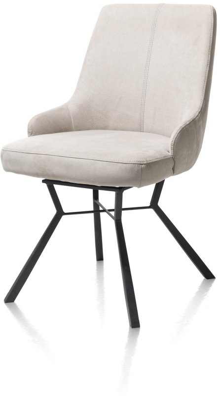Thomas Swivel Dining Chair (Charcoal) by Habufa