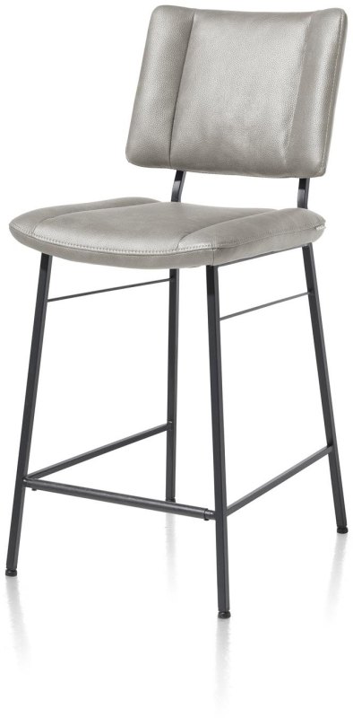 Tatum Bar Chair (Light Grey) by Habufa