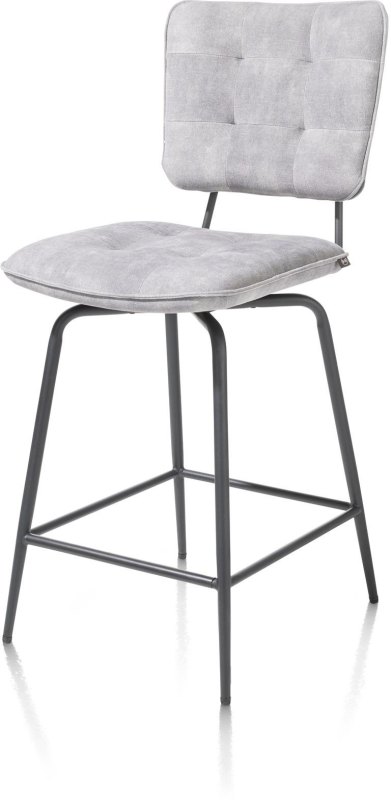Manou Bar Chair (Light Grey) by Habufa