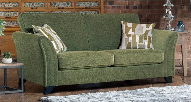 Emelia 3 Seater Sofa (Standard Back) by Alstons