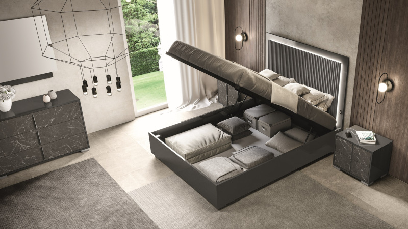Sky Superking Bedframe with Lift Storage by Euro Designs Sky Superking Bedframe with Lift Storage by Euro Designs