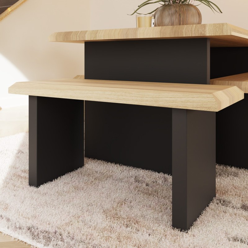 Reno 90cm Dining Bench (P Leg) by Bell & Stocchero