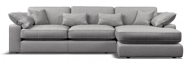 Manhattan Large Chaise Sofa (RHF) - Standard Back - by WhiteMeadow