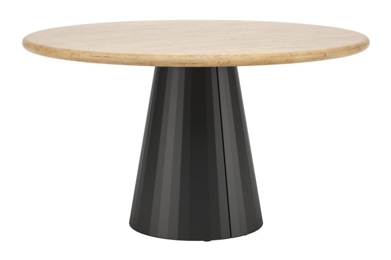 Arawood 140 x 140cm Round Dining Table (Natural) by Habufa Arawood 140 x 140cm Round Dining Table (Natural) by Habufa