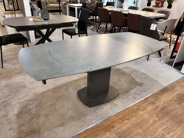 Oliver Swivel Extending 120-180cm Dining Table (Showroom Clearance)