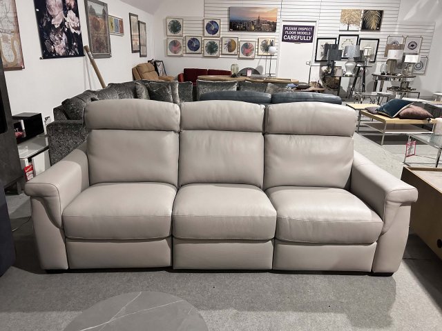 Adriano Large Sofa with Electric Recliners by Italia Living (Showroom Clearance)