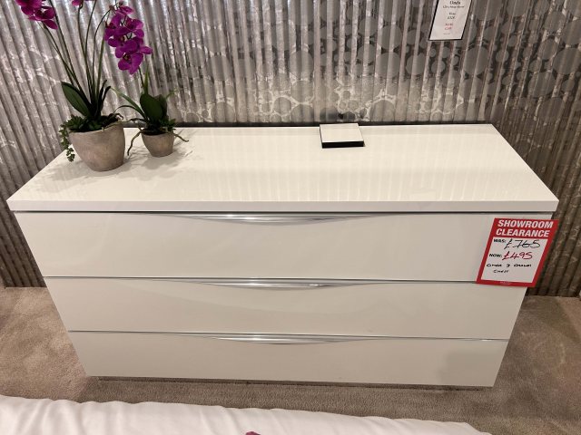 Onda 3 Drawer Chest by Camel (Showroom Clearance)