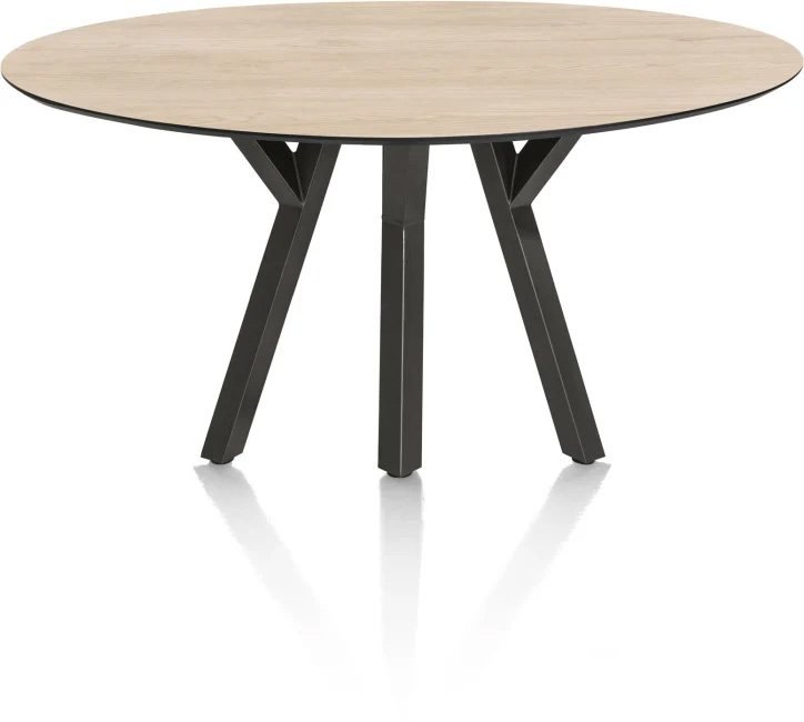 Minato 180 x 100cm Ellipse Dining Table (Light Oak Finish) by Habufa Minato 180 x 100cm Ellipse Dining Table (Light Oak Finish) by Habufa