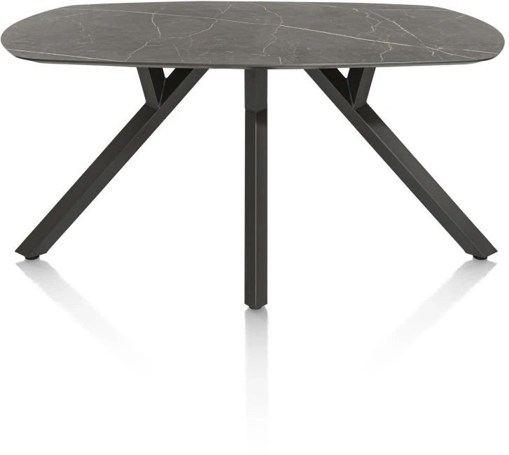Minato 200 x 105cm Oval Dining Table (Onyx Finish) by Habufa Minato 200 x 105cm Oval Dining Table (Onyx Finish) by Habufa