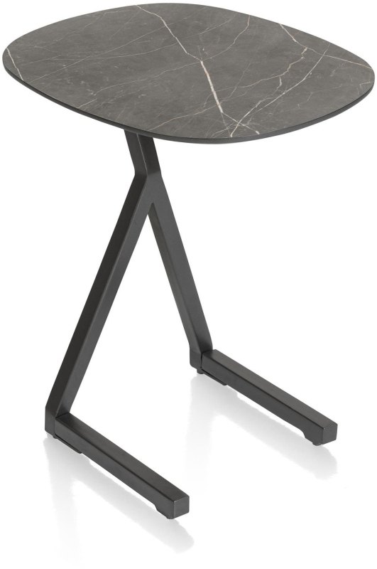 Minato 45 x 30cm Laptop / Sofa Table (Onyx Finish) by Habufa Minato 45 x 30cm Laptop / Sofa Table (Onyx Finish) by Habufa