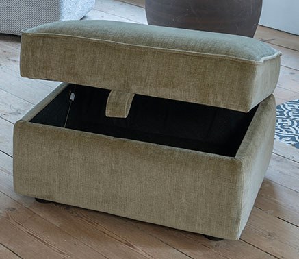Adler Storage Stool by Alstons Adler Storage Stool by Alstons
