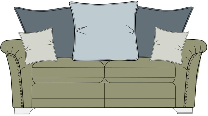 Adler 2 Seater Pillowback Sofa by Alstons Adler 2 Seater Pillowback Sofa by Alstons