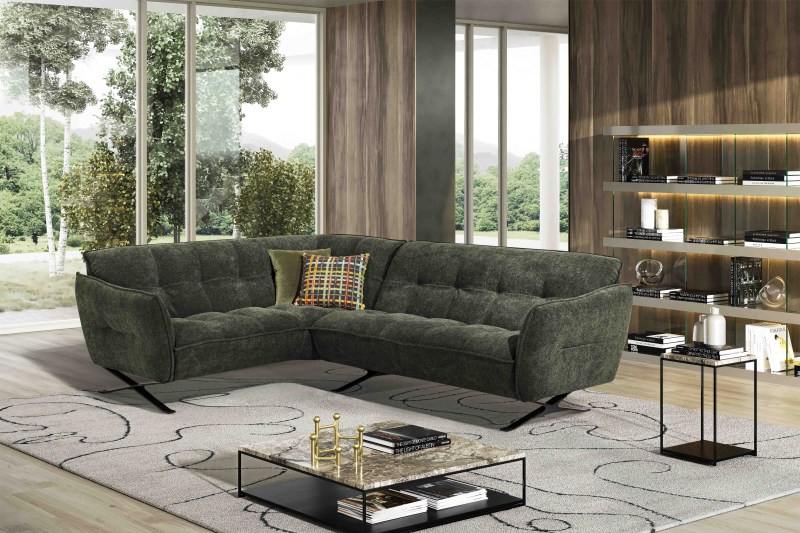 Seville Large Sofa 1 Arm (RHF) by Italia Living - Belgica Furniture