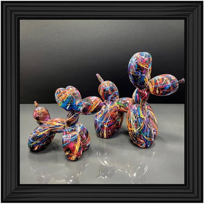 Graffiti Balloon dogs MD421 Graffiti Balloon dogs MD421