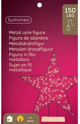 Micro Led Frame Light Metal Star 58cm Micro Led Frame Light Metal Star 58cm