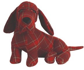 Tartan Dog Door Stop Tartan Dog Door Stop
