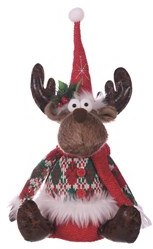 Plush Sitting Reindeer 38cm Plush Sitting Reindeer 38cm