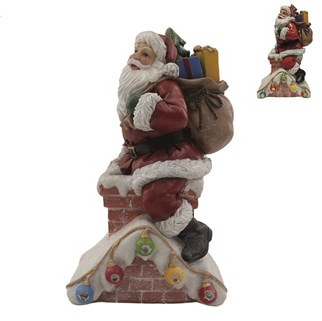 LED Santa On Chimney 26cms LED Santa On Chimney 26cms