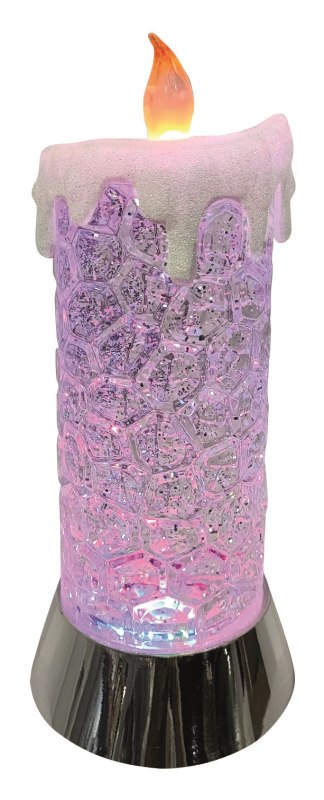 LED Spinner Candle Multi 25cms LED Spinner Candle Multi 25cms