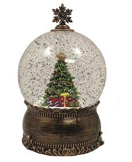 Tree Globe spinner 19cms Tree Globe spinner 19cms