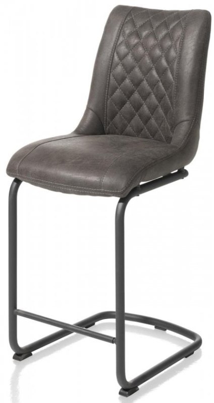 Armin Bar Chair (Anthracite) by Habufa Armin Bar Chair (Anthracite) by Habufa