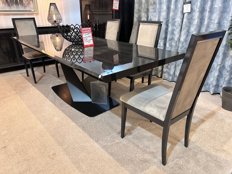 Krystal 200-250 or 300cm Extending Dining Table Roma Dining