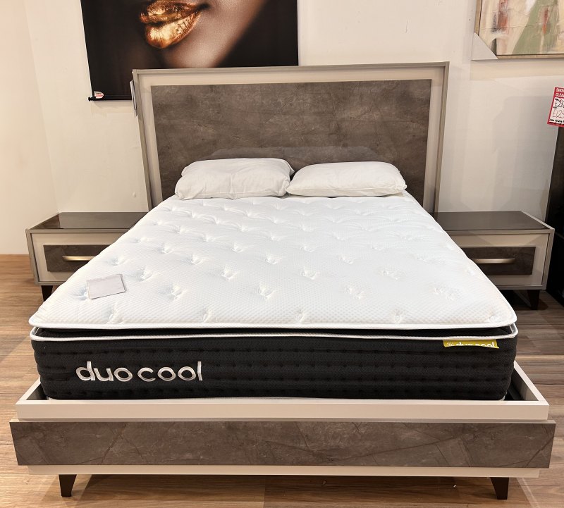 Ambra Kingsize Bedframe & 2 Bedsides Set (Showroom Clearance) Ambra Kingsize Bedframe & 2 Bedsides Set (Showroom Clearance)