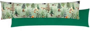 Lodge Wood Velvet Draught Excluder Lodge Wood Velvet Draught Excluder