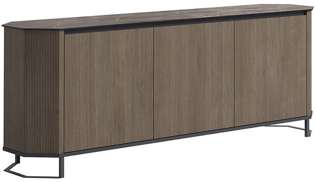 Hexagon Sideboard by Status of Italy Hexagon Sideboard by Status of Italy