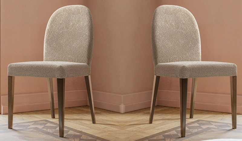 Pair of Hebe Dining Chairs by ALF Italia Pair of Hebe Dining Chairs by ALF Italia