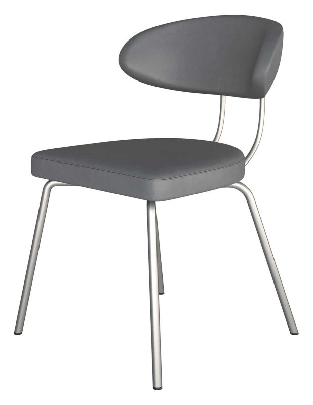 Margot Dining Chair by HND (Grey Faux Leather) Margot Dining Chair by HND (Grey Faux Leather)