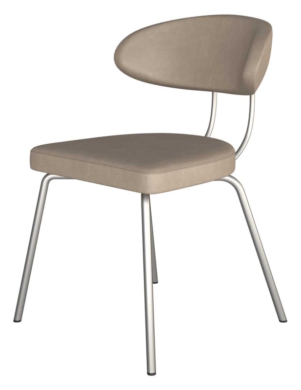 Margot Dining Chair by HND (Taupe Faux Leather) Margot Dining Chair by HND (Taupe Faux Leather)