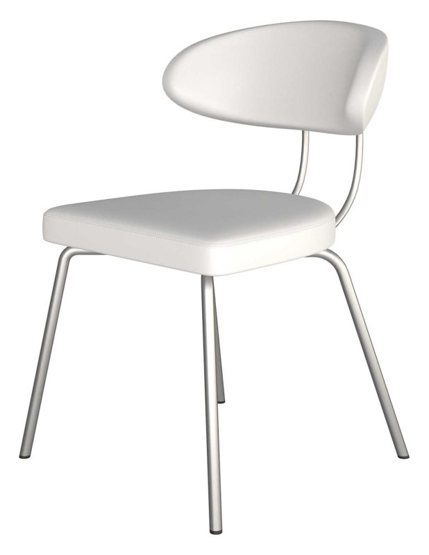 Margot Dining Chair by HND (White Faux Leather) Margot Dining Chair by HND (White Faux Leather)