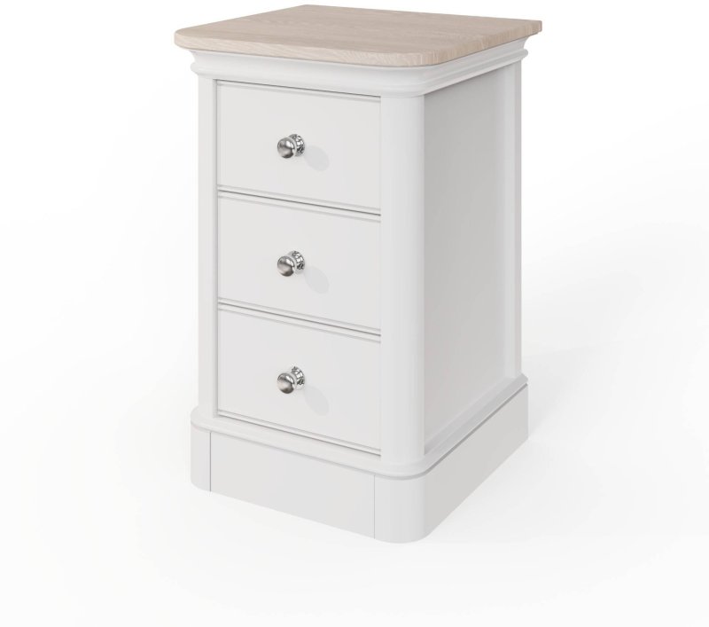 Chatsworth Narrow 3 Drawer Bedside Chatsworth Narrow 3 Drawer Bedside