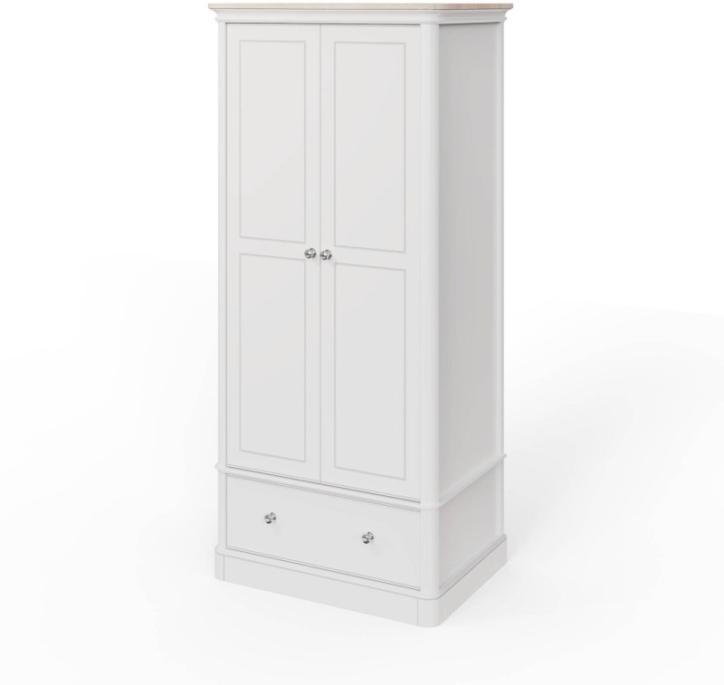 Chatsworth 2 Door Wardrobe with 1 Drawer Chatsworth 2 Door Wardrobe with 1 Drawer