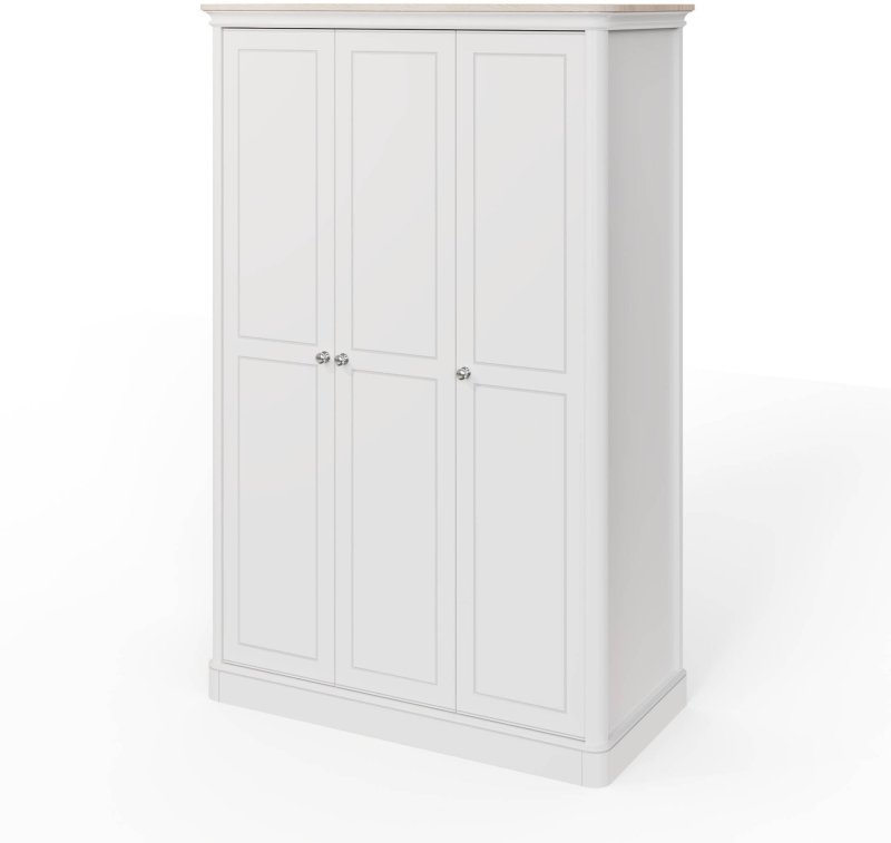 Chatsworth 3 Door Wardrobe (All Hanging) Chatsworth 3 Door Wardrobe (All Hanging)