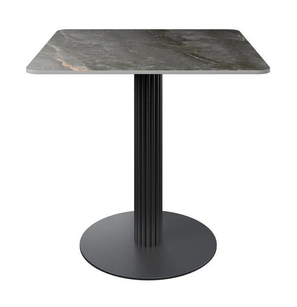 Santos 80 x 80cm Square Gloss Grey Ceramic Dining Table Santos 80 x 80cm Square Gloss Grey Ceramic Dining Table