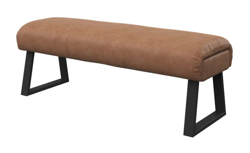 Nino Tan Backless Dining Bench Nino Tan Backless Dining Bench