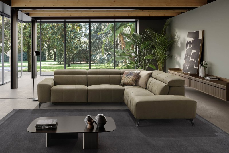 Tuniz 290 x 226cm Corner Terminal (with 1 Electric Recliner) by Marinelli Home Tuniz 290 x 226cm Corner Terminal (with 1 Electric Recliner) by Marinelli Home