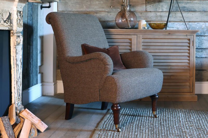 Kenmure Chair by Tetrad Harris Tweed Kenmure Chair by Tetrad Harris Tweed