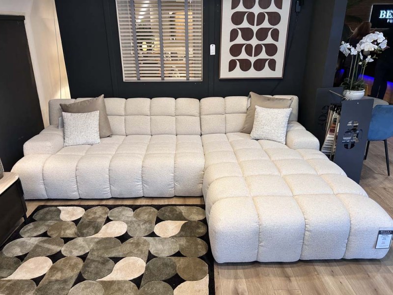 Toscana Large Chaise Sofa by Ramaro (Showroom Clearance) Toscana Large Chaise Sofa by Ramaro (Showroom Clearance)