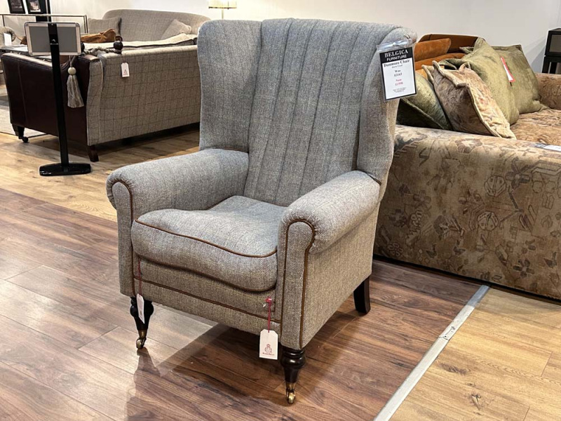 Dunmore Chair by Tetrad Harris Tweed (Showroom Clearance) Dunmore Chair by Tetrad Harris Tweed (Showroom Clearance)