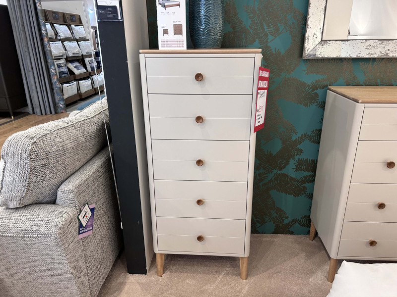 Marlow 5 Drawer Tall Chest (Showroom Clearance) Marlow 5 Drawer Tall Chest (Showroom Clearance)