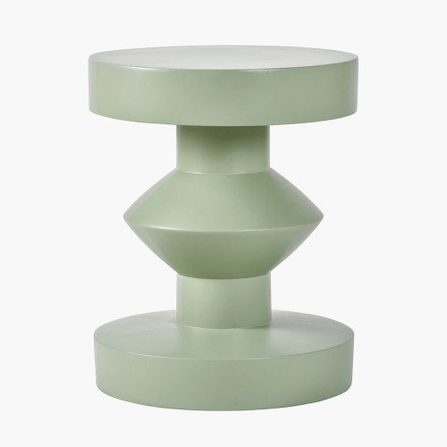 Drey Sage Fibrestone Side Table Drey Sage Fibrestone Side Table