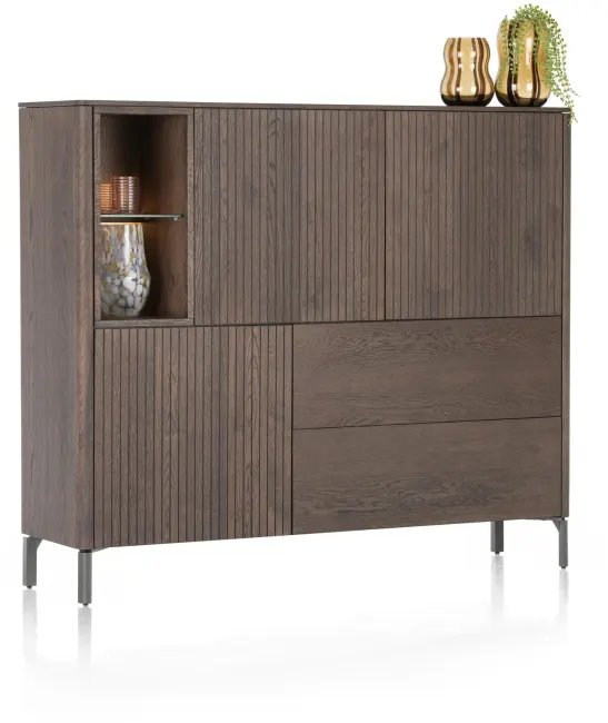 Trenton 153cm Dresser (Clay) by Habufa Trenton 153cm Dresser (Clay) by Habufa