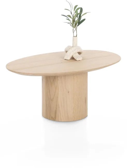 Trenton 80 x 51cm Coffee Table (Natural) by Habufa Trenton 80 x 51cm Coffee Table (Natural) by Habufa
