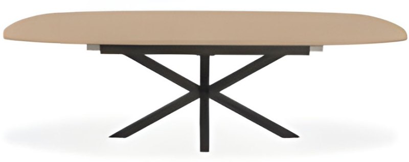 Chesterfield 180-230 x 100cm Extending Dining Table (Danish Oval Version) by MaxFurn Chesterfield 180-230 x 100cm Extending Dining Table (Danish Oval Version) by MaxFurn