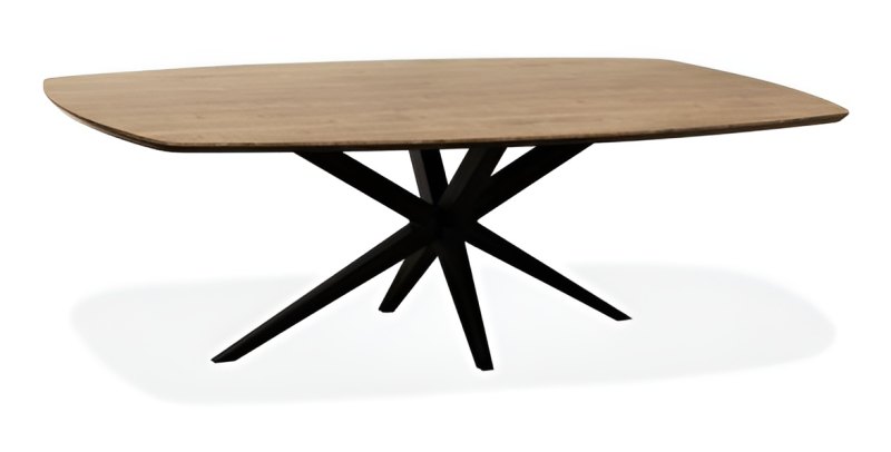 Percival 160 x 92cm Dining Table (Danish Oval Version) by MaxFurn Percival 160 x 92cm Dining Table (Danish Oval Version) by MaxFurn