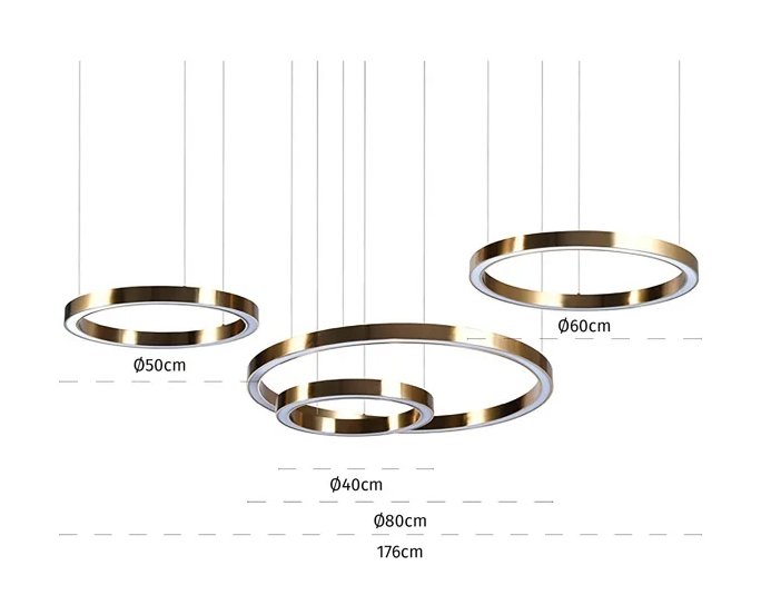 Chandelier Lilou (Brushed Gold) Chandelier Lilou (Brushed Gold)