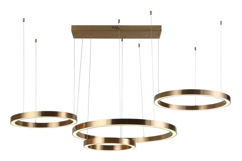 Chandelier Lilou (Brushed Gold) by Richmond Interiors Chandelier Lilou (Brushed Gold) by Richmond Interiors